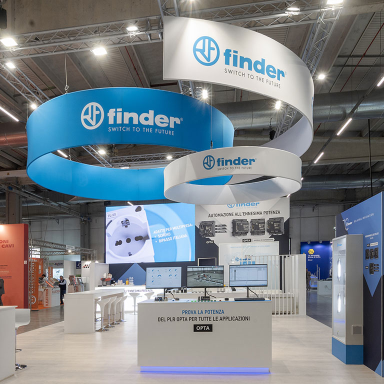Finder Stand per SPS – Parma