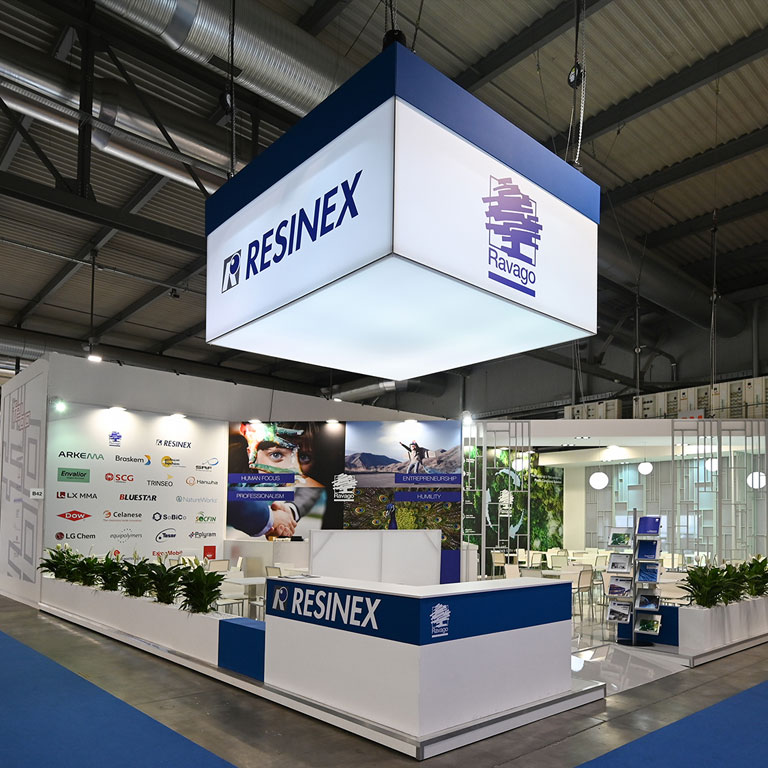 Resinex Stand per Plast – Milano