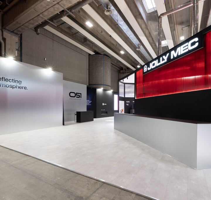 Entrance Stand Jolly Mec at Progetto Fuoco