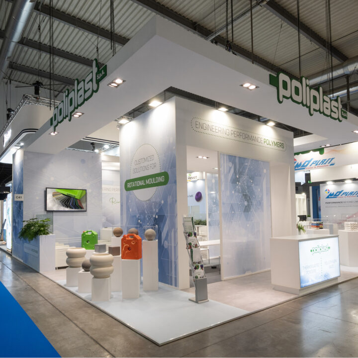 Exibia Realizzazione Stand Poliplast Plast Milano Poliplast